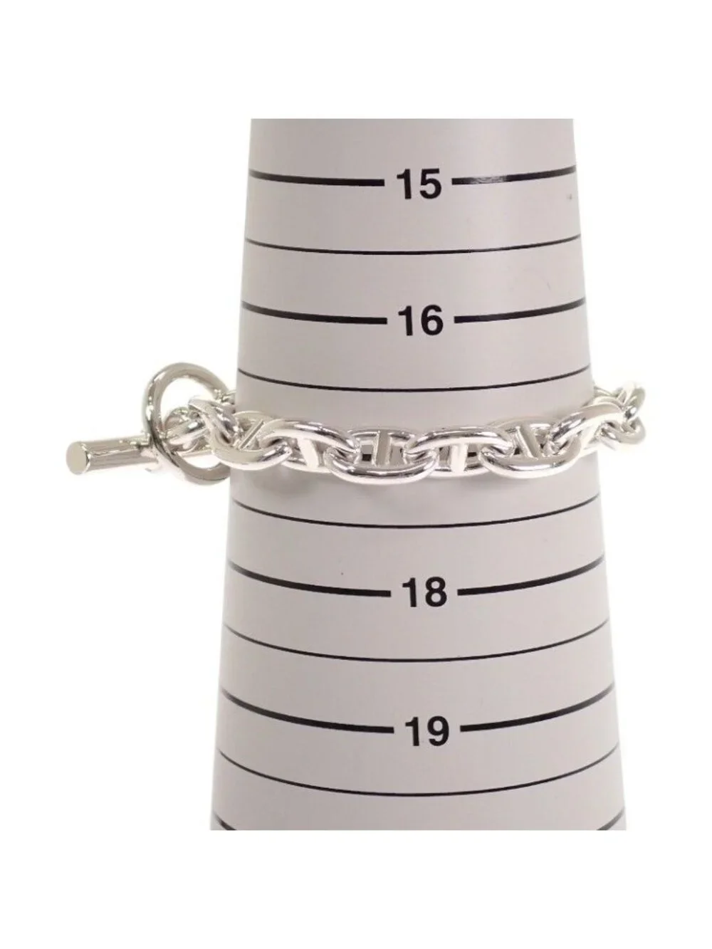 Hermes Chaine D'ancre Koma Ble W/925 Sterling Silver Bracelet